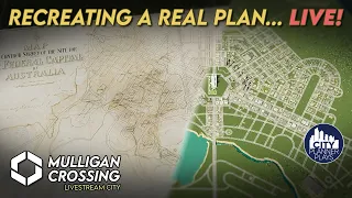 Recreating a Real City Plan... LIVE!  |  The Road to 200k | Cities Skylines 2