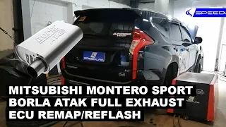 Mitsubishi Montero Sport Borla Atak ECU Remap/Reflash and Full Exhaust Discussion
