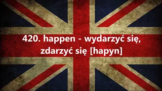 1000 najczęściej używanych słów w języku angielskim część 41