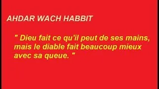 ALGERIE. AHDAR WACH HABBIT. 02/05/2020