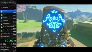 BotW All Dungeons Speedrun in 2:01:35