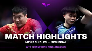 Lin Yun-Ju vs Liang Jingkun | MS SF | WTT Champions Xinxiang 2023