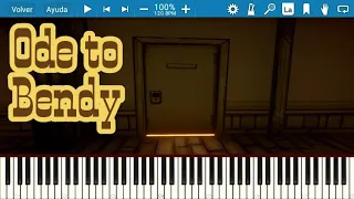 Bendy and the Ink Machine - Ode to Bendy (Piano Tutorial)