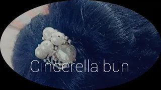 Cinderella bun easy  and quick hairstyle for kids