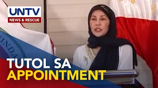 Gov. Mangudadatu, tutol sa pag-appoint sa kaniya bilang OIC ng Maguindanao del Sur