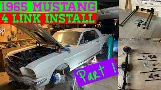 1965 Mustang 4 Link Install (under $300)