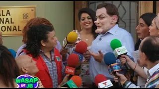 Mark Fito Mitronela recibió a la prensa y conversó con el Wasap de JB