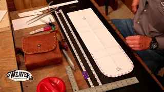 Making a Leather Purse Chapter 1: Creating a Pattern for a Leather Purse