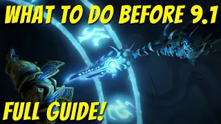 What to do in WoW before 9.1 Shadowlands patch: FULL guide!