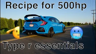 FK8 TYPE R MODIFICATION GUIDE TO MAKE 500hp (MUST WATCH)