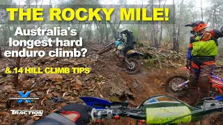 The Rocky Mile! Australia's longest hard enduro climb? ︱Cross Training Enduro