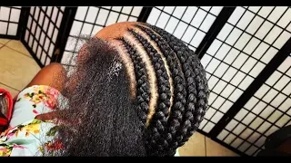 #420. HOW TO , FEEDING BRAIDS STRAIGHT BACK