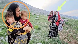 Displacement of a pregnant woman 😱🤰 Betrayal of a nomadic man with two. Spouse.