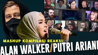 SEMAKIN BERSINAR - Alan Walker & Putri Ariani  Hero TIKTOK AWARDS INDONESIA 2023 KOMPILASI REAKSI