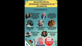 Conversatorio ‘Educación virtual: necesidades y exigencias de los estudiantes