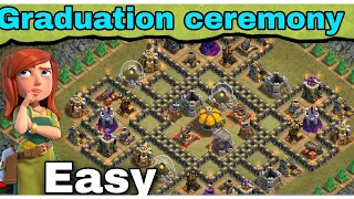 how to 3 star graduation ceremony | graduation ceremony coc