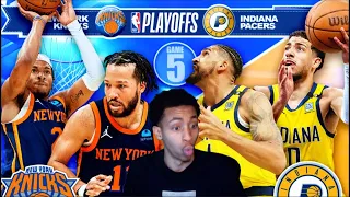 Knicks vs Pacers GAME 5 Full Game Highlights MAY 14th 2024! Reaction!