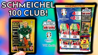 SCHMEICHEL 100 CLUB CARD! | TOPPS MATCH ATTAX UEFA EURO 2024 | WH SMITH EXCLUSIVE MULTIPACK OPENING!