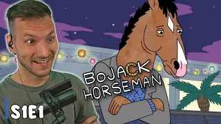 This Will Be A Ride... Bojack Horseman Reaction 1x1 | FIRST TIME WATCHING | Bojack Horseman Story