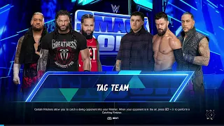 "🔥 WWE 2K24 FULL MATCH —  The Bloodline vs. The Judgment Day — 6-Man Tag Team Match!"