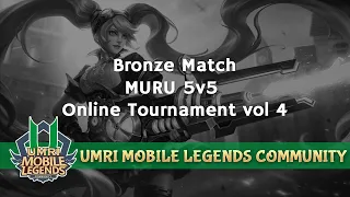 BRONZE MATCH | MURU Tournament vol 4 | UMRI MLC