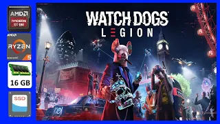 Watch Dogs Legion Fps Test On Ryzen 5 4500 Radeon Rx 580 16Gb Ram SSD 1440x900