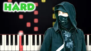 Faded - Alan Walker | HARD PIANO TUTORIAL + SHEET MUSIC by Betacustic