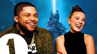 "She's a child prodigy!" Millie Bobby Brown gets ALL the love from Godzilla costar O'Shea Jackson Jr