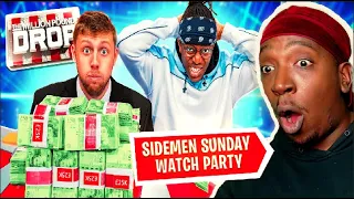 American Reacts To  SIDEMEN ONE MILLION POUND DROP