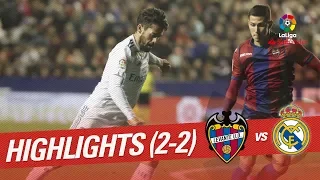 Highlights Levante UD vs Real Madrid (2-2)