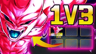 ULTRA kid BUU CAN DO 1V3 IN PVP? (Dragon Ball legends)