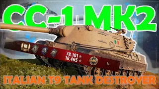 CC-1 MK2 | Italian Tier IX Tank Destroyer | World of Tanks Gameplay