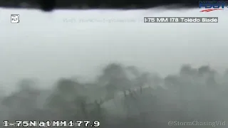 Hurricane Ian Category 4 Traffic Cams Showing Intense Conditions - 9/28/2022