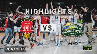 BAYER GIANTS Leverkusen : Gladiators Trier | Highlights | Playoffs | VF - Spiel 4 | ProA 2021/22