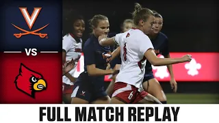 Virginia vs. Louisville Full Match Replay | 2023 ACC Women's Soccer