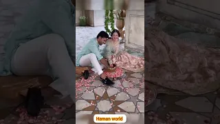 Hania amir and farhan saeed wedding #shorts #youtubeshorts #ytshorts #haniaamir #farhansaeed #tiktok