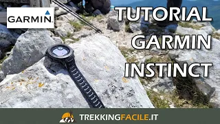 Tutorial Garmin Instinct, ⌚ configurazione e utilizzo per escursionismo 🤠🚩
