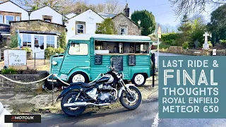 Last Ride on the Royal Enfield Super Meteor 650 - Final Thoughts Any Good 🤔