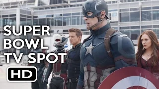 Captain America: Civil War Super Bowl TV Spot (2016) Chris Evans, Robert Downey Jr. Movie HD