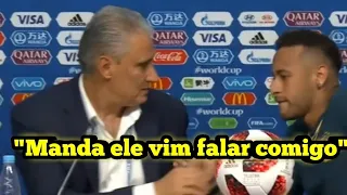 TITE DEFENDE NEYMAR APÓS CRITICA DE TREINADOR MEXICANO