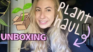 HUGE PLANT UNBOXING AND PLANT HAUL | Unboxing FIVE plant orders in one video!