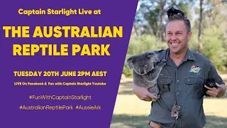 Captain Starlight Visits The Australian Reptile Park