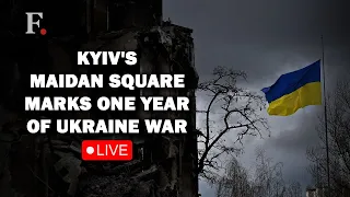 LIVE: Kyiv’s Independence Square on the First Anniversary of Russian Invasion of Ukraine|War Updates