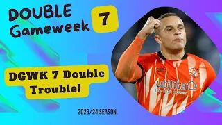 FPL Double Gameweek 7 Preview | Fantasy Premier League Tips 2023/24 | Gameweek 7 | Carlton Morris