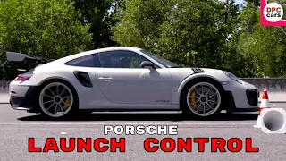 Porsche 911 GT2 RS 991 Cayman and Boxster 718 GTS Launch Control