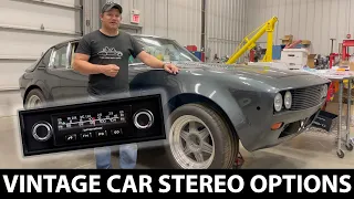 Stereo Options for Classic Cars