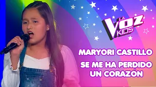 Maryori Castillo | Se me ha perdido un corazón | Audiciones a ciegas | Temporada 2022 | La Voz Kids