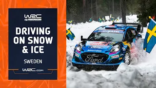 What's It Like To Drive on Snow & Ice? | WRC Rally Sweden 2024