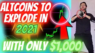 TOP ALTCOINS IN 2021 FOR *MAXIMUM GAINS*?! - IF YOU ONLY HAVE A SMALL AMOUNT TO INVEST?? (Part 1)