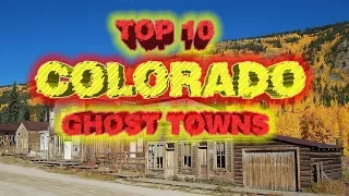 👻Top 10 Colorado Ghost Towns. A few are still standing.